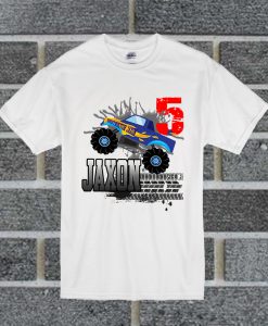 Monster Truck Birthday T Shirt