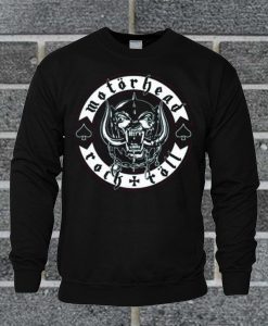Motorhead Ace Of Spades Lemmy Rock Sweatshirt