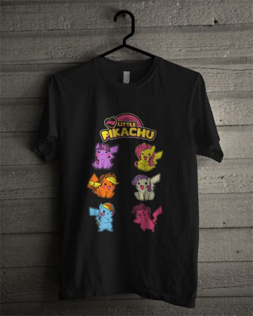 My Little Pikachu My Little Pony Pokemon Mashup Youth T Shirt