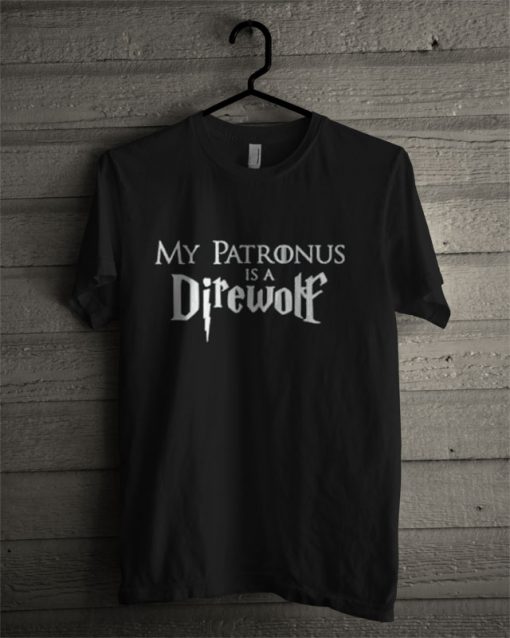 My Patronus Is A Direwolf T Shirt