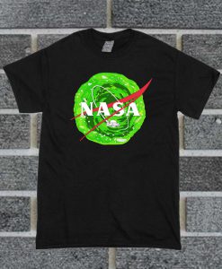 Nasa Ufo Rick And Morty T Shirt