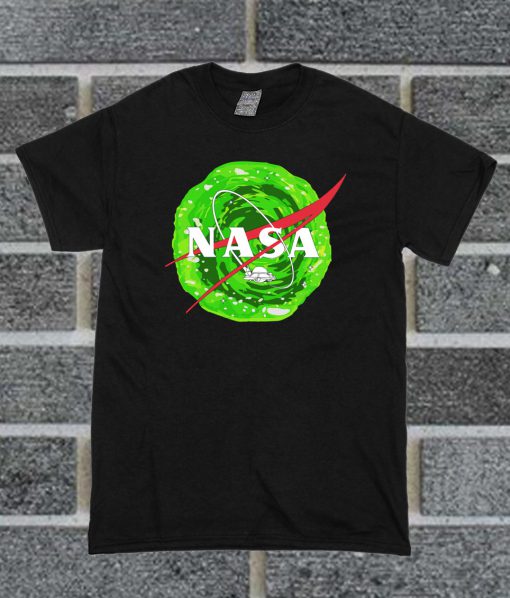 Nasa Ufo Rick And Morty T Shirt