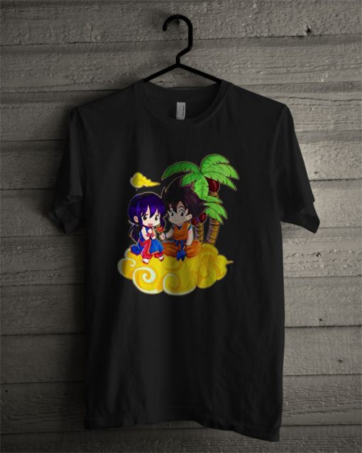 Nurdtyme Goku And Chichi T Shirt