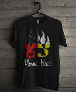 Official Mama Bear Paw T Shirt