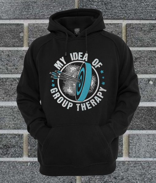 Official My Idea Of Group Therapy Hoodie