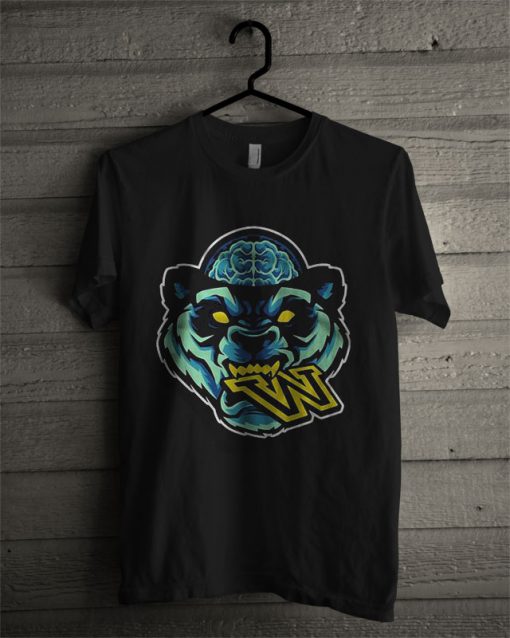 Official Panda Head Eat W T Shirt
