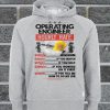 Operating Engineer Hourly Rate Wholesale Cool Casual Sleeves Cotton Hoodie