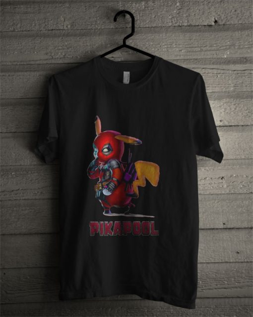 Pikachu Pikapool And Deadpool T Shirt