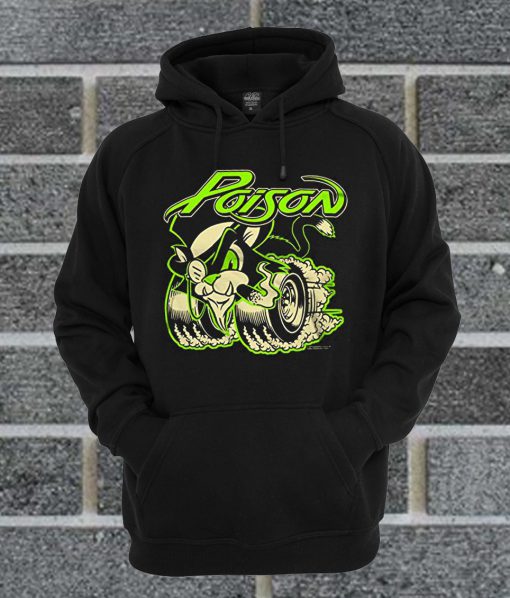 Poison Licenza Ufficiale Maglietta Da Donna Hoodie