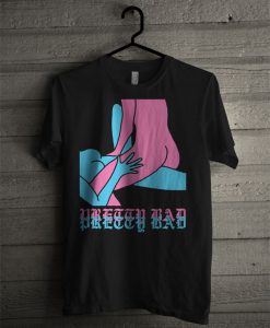 Pretty Bad Pink And Blue Lovers T Shirt