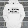 Property Of Facebook 1933pw Repeat Offender Hoodie