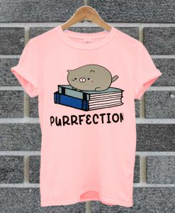 Purrfection Dairy Peach T Shirt