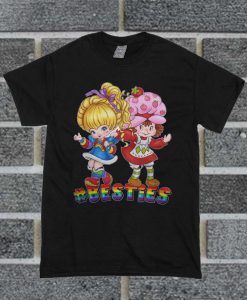 Rainbow Brite Strawberry Shortcake Besties T Shirt