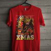 Red Crewneck Macho Man Christmas T Shirt