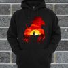 Red Horse Sunset Hoodie