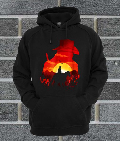 Red Horse Sunset Hoodie