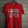 Revenge Tour Cancelled Ohio State Michigan T Shirt