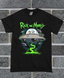 Rick And Morty UFO Big T Shirt