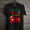 Rn Nurse Santa's Favorite Rn T Shirt