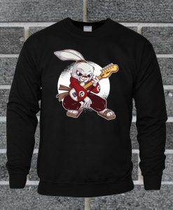 Samurai Guitarist Rabbit Sweatshirt