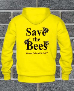 Save The Bees Back Hoodie
