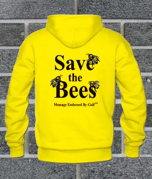 Save The Bees Back Hoodie