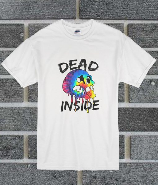 Skull Dead Inside T Shirt