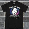 Snoopy January Girl T Shirt