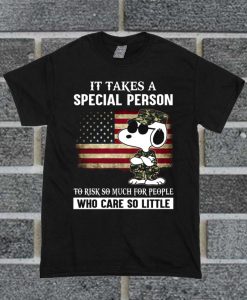 Snoopy Veteran T Shirt