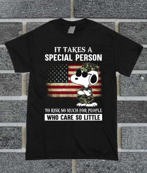 Snoopy Veteran T Shirt