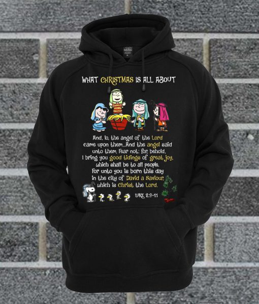Snoopy, What Christmas Is All About T Shirt