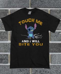 Stitch Touch Me And I Will Bite You T Shirt