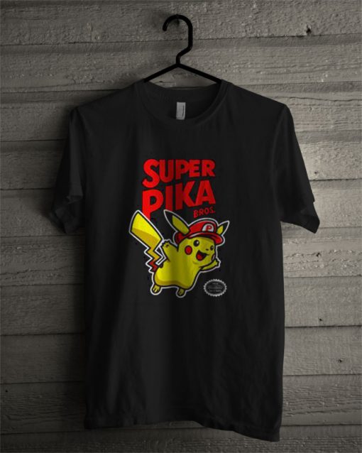 Super Pikachu Mario Bros Nes T Shirt