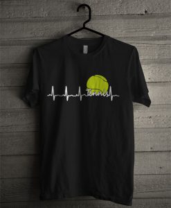 Tennis Heartbeat T Shirt