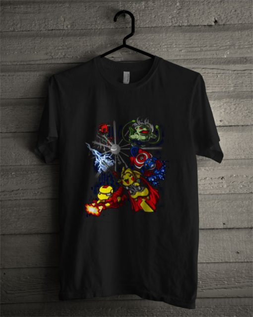The Avengers Pokemon Sun Moon T Shirt