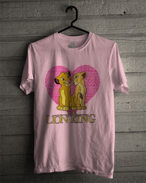 The Lion King Girls Pink T Shirt