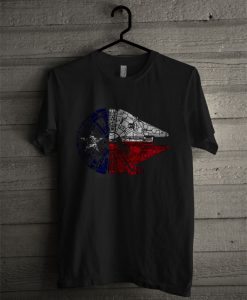 The Millennium Falcon And The Texas T Shirt