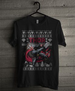 Thor Marvel Ugly Christmas T Shirt