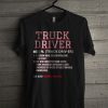 Truck Driver Definition Awesome Cool Funny Practical T Shirt