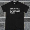 Two People Spitting Into Each Others Faces T Shirt