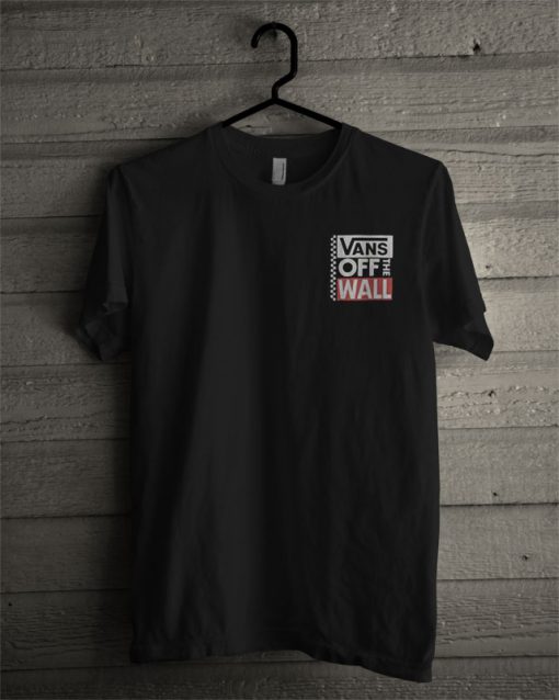 Vans Off The Wall Black T Shirt