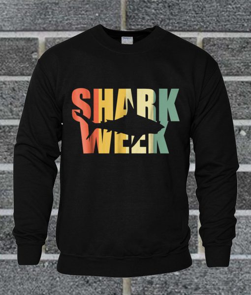 Vintage Week Of The Shark Sweatshirt