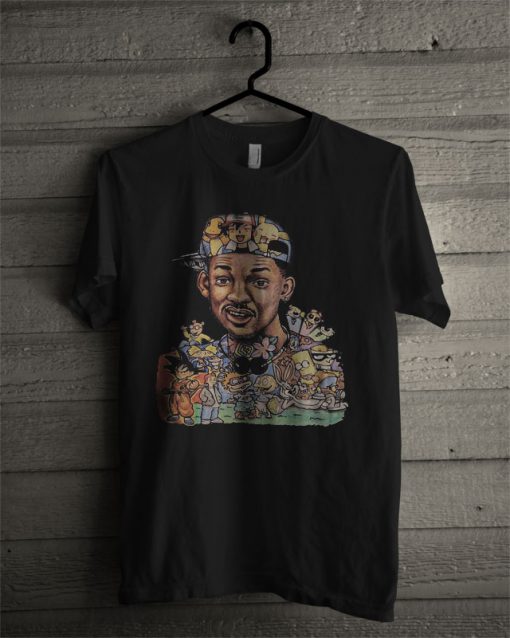 Will Smith And Characters T Shirt