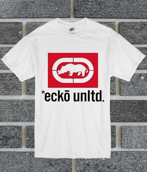 AICH Men's Ecko Unlimited White T Shirt