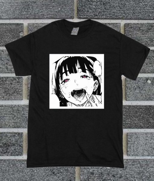 Ahegao Anime Manga T Shirt