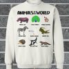 Animals Of The World Sweatshirt