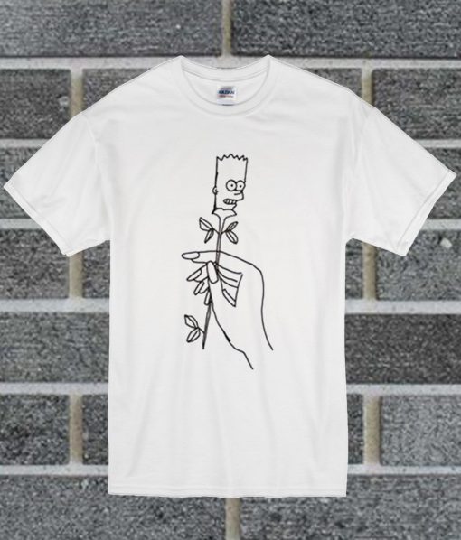 Bart Rose Hand T Shirt