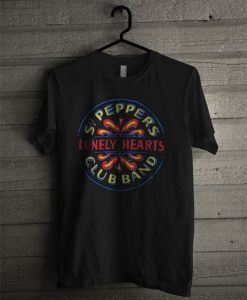 Beatles Sgt. Pepper's Lonely Hearts Club Band Logo T Shirt