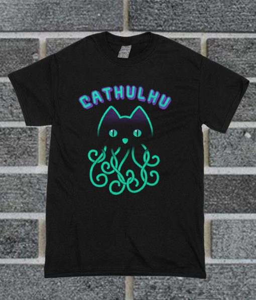 Cathulhu Funny Cthulhu Cat T Shirt