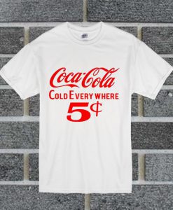 Coca-cola Cold Everywhere T Shirt